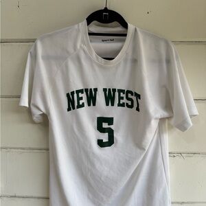 Vintage Sport-Tek White and Green Short Sleeve Tees